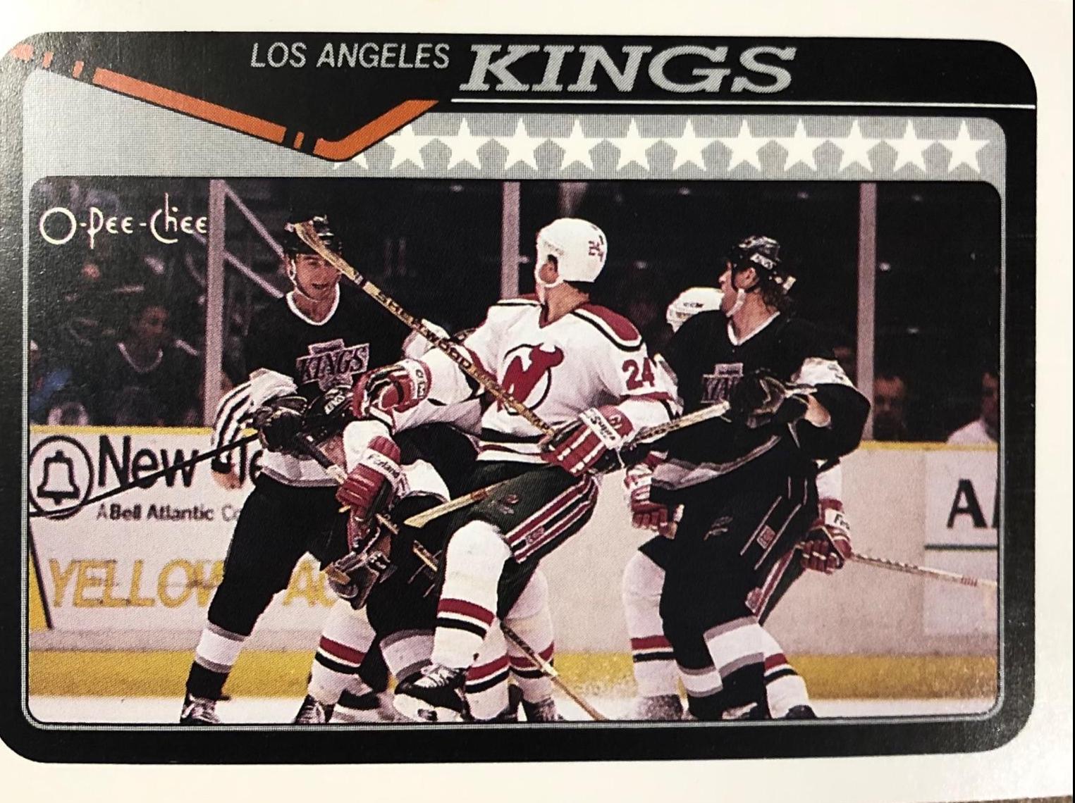 Los Angeles Kings #17 Hockey Cards 1990 O-Pee-Chee