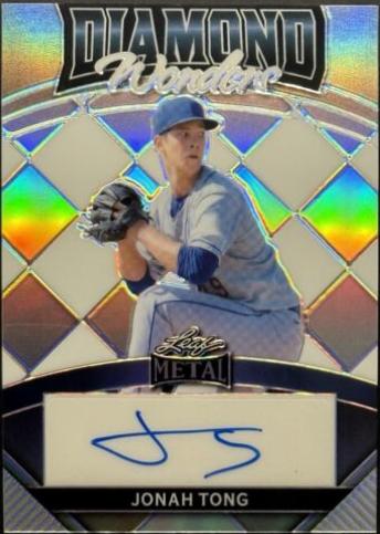 Jonah Tong #DW-JT1 2024 Leaf Metal Baseball Diamond Wonders