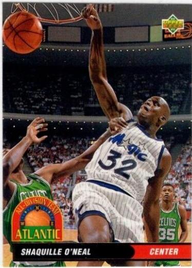 Shaquille O'Neal #AD1 Basketball Cards 1993 Upper Deck