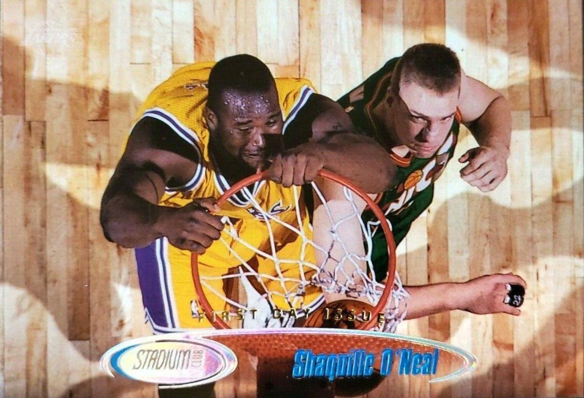Shaquille O'Neal #71 Basketball Cards 1998 Stadium Club
