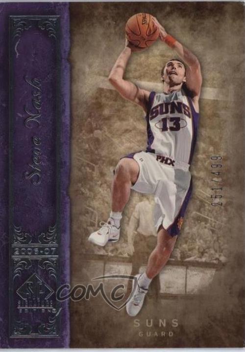 Steve Nash #77 2006-07 SP Signature Edition Basketball