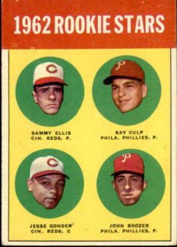 1962 Rookie Stars #29 Baseball Cards 1963 Topps