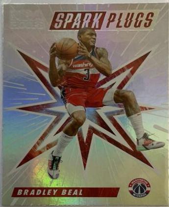 Bradley Beal #7 Basketball Cards 2022 Panini Hoops Spark Plugs