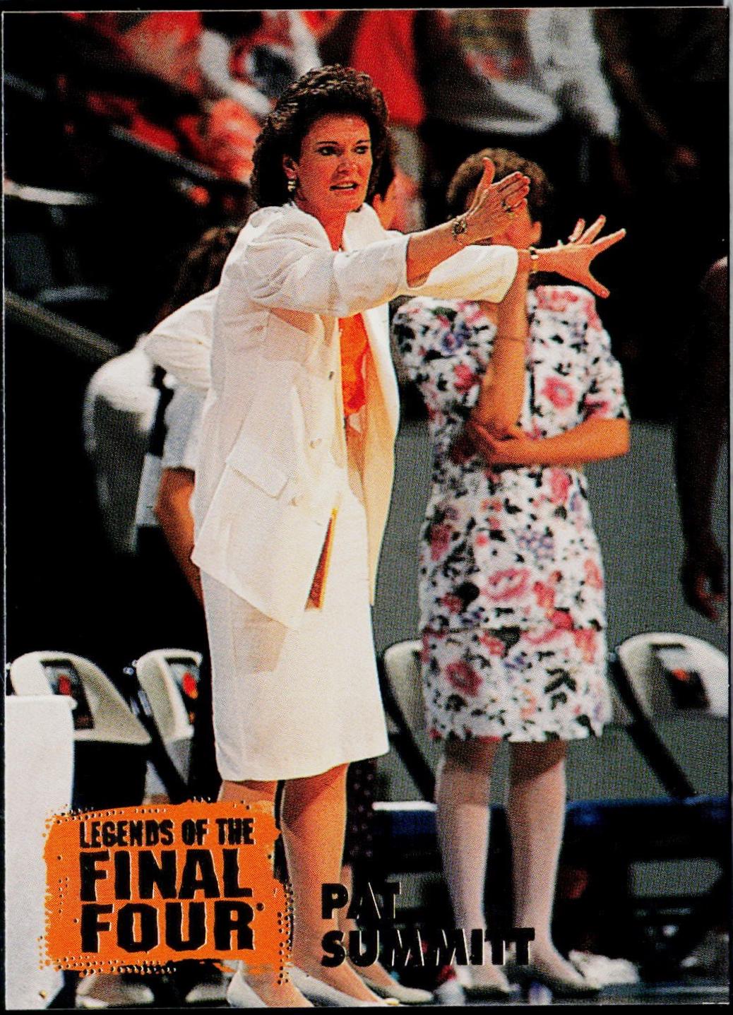 Pat Summitt #WC2 1996 Classic Sears Legends Of The Final Four Basketball