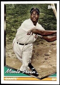 Monte Irvin #276 Baseball Cards 2024 Topps Archives