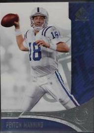 Peyton Manning #37 Football Cards 2006 SP Authentic