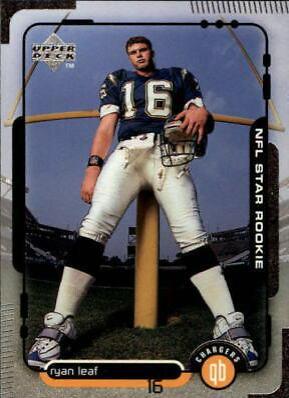 Ryan Leaf #2 Football Cards 1998 Upper Deck
