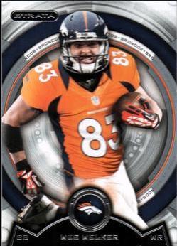 Wes Welker #17 Football Cards 2013 Topps Strata