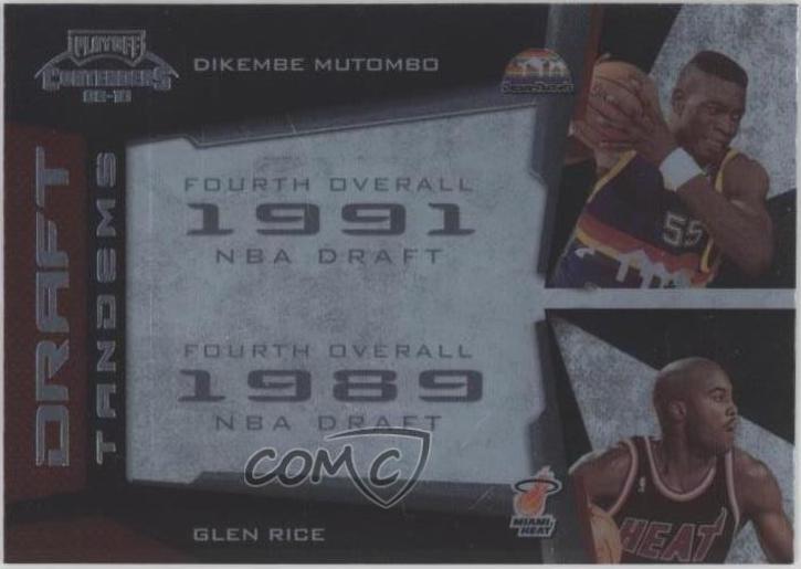 Dikembe Mutombo / Glen Rice #10