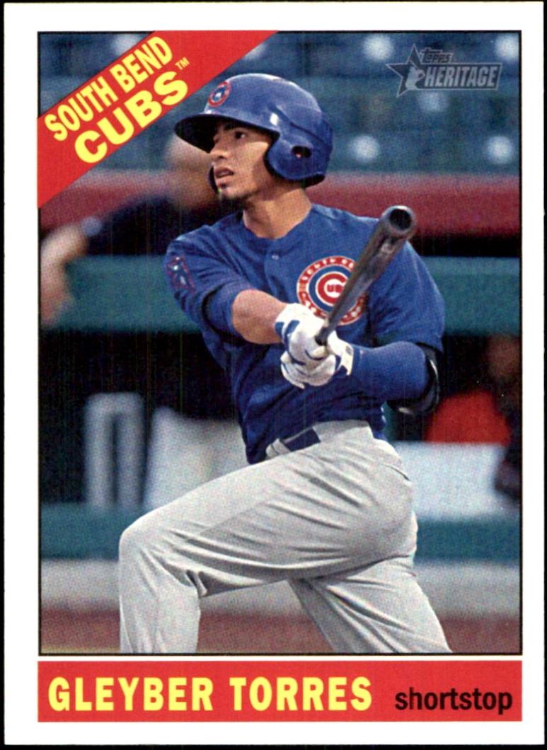 Gleyber Torres #112 2015 Topps Heritage Minor League Baseball