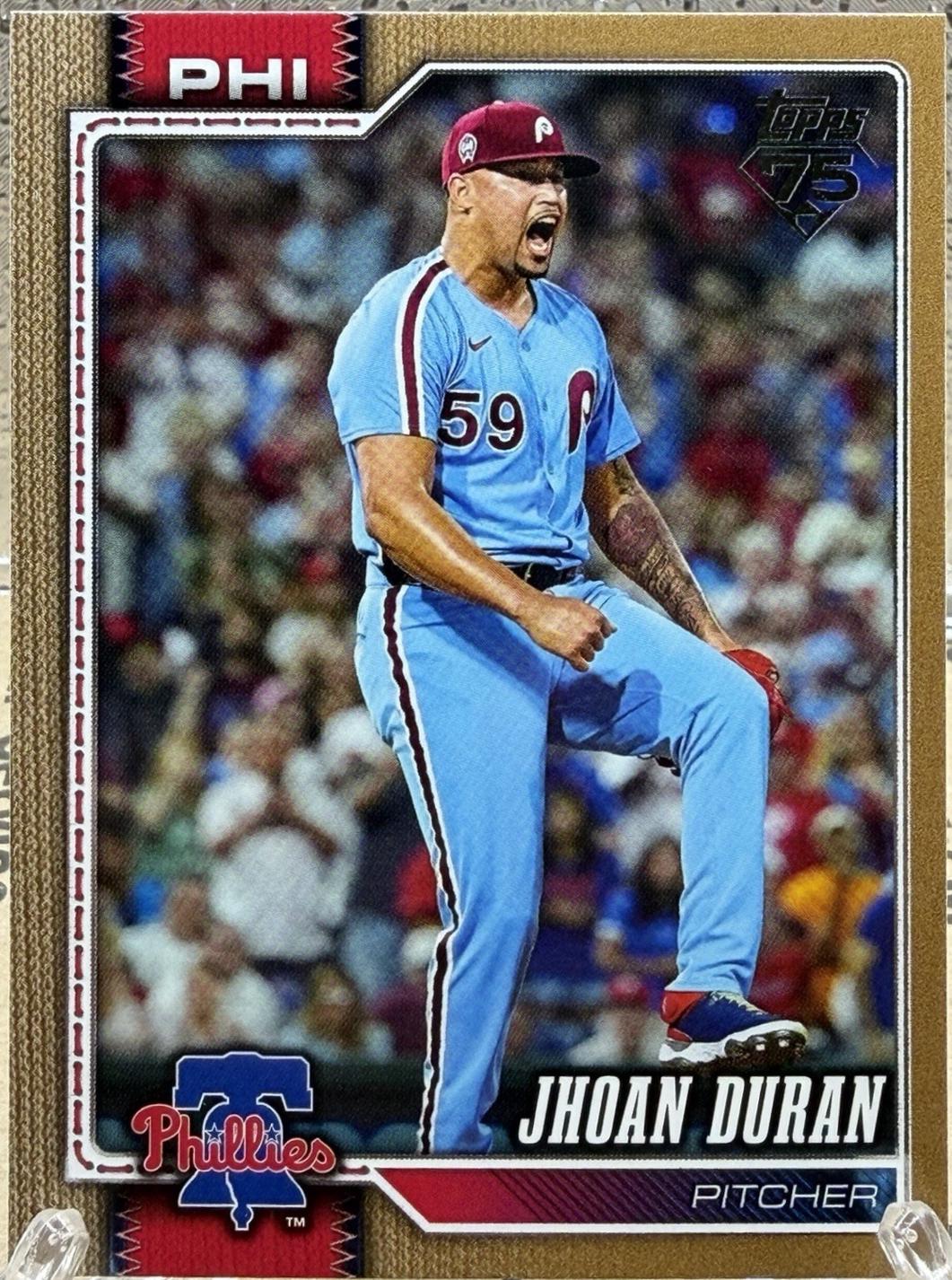 2026 Topps Jhoan Duran [Gold] #83 card