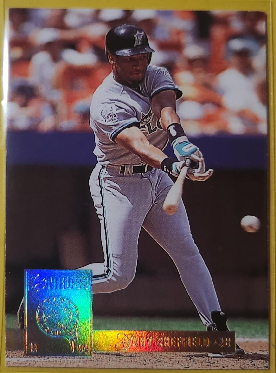 Gary Sheffield #5 Baseball Cards 1994 Donruss Special Edition Gold