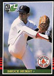 Bruce Hurst #73 Baseball Cards 1985 Leaf