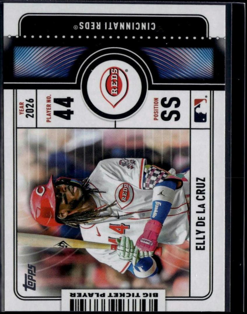 Elly De La Cruz [Orange Foil] #BTP-5 Prices | 2026 Topps Big