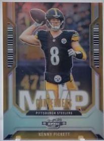 Kenny Pickett #7 Football Cards 2023 Panini Contenders Optic MVP