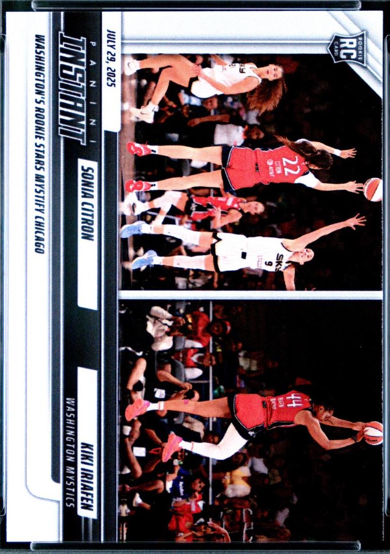Sonia Citron / Kiki Iriafen #185 2025 Panini Instant WNBA