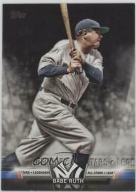 Babe Ruth #S-1 Baseball Cards 2018 Topps Update Salute