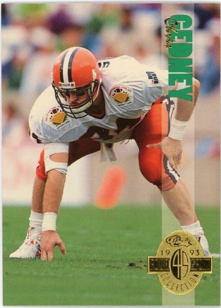 Chris Gedney #126 Football Cards 1993 Classic Four Sport