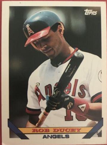 Rob Ducey #293 Baseball Cards 1993 Topps