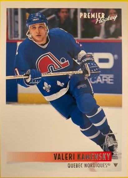 Valeri Kamensky #32 Hockey Cards 1994 Topps Premier