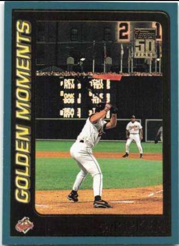 Cal Ripken Jr. #384 Baseball Cards 2001 Topps