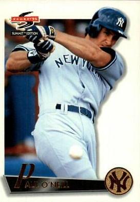 Paul O'Neill #77 Baseball Cards 1995 Summit