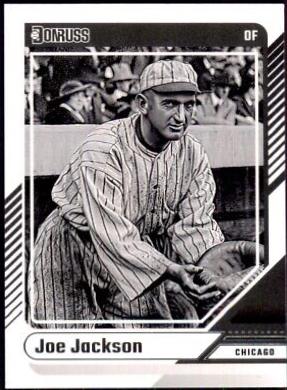 Joe Jackson #32 Baseball Cards 2024 Donruss