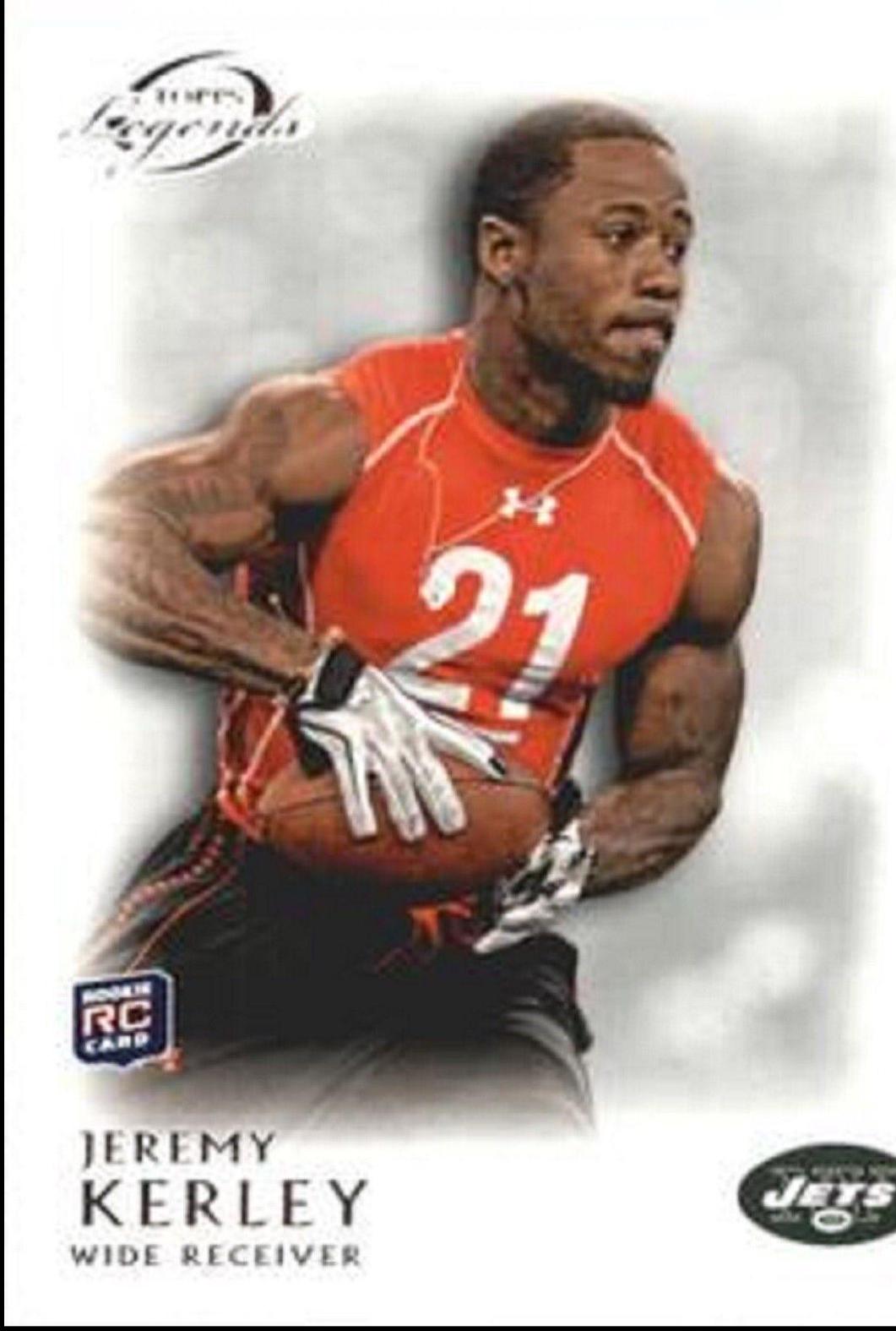 Jeremy Kerley #29 Football Cards 2011 Topps Legends