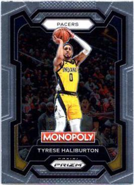 Tyrese Haliburton #34 Basketball Cards 2023 Panini Prizm Monopoly