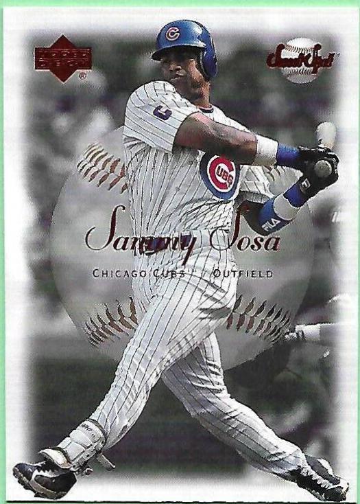 Sammy Sosa #38 Baseball Cards 2001 Upper Deck Sweet Spot