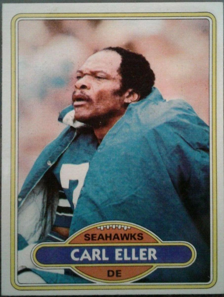 Carl Eller #189 Football Cards 1980 Topps