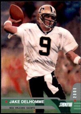 Jake Delhomme #27 Football Cards 2000 Stadium Club