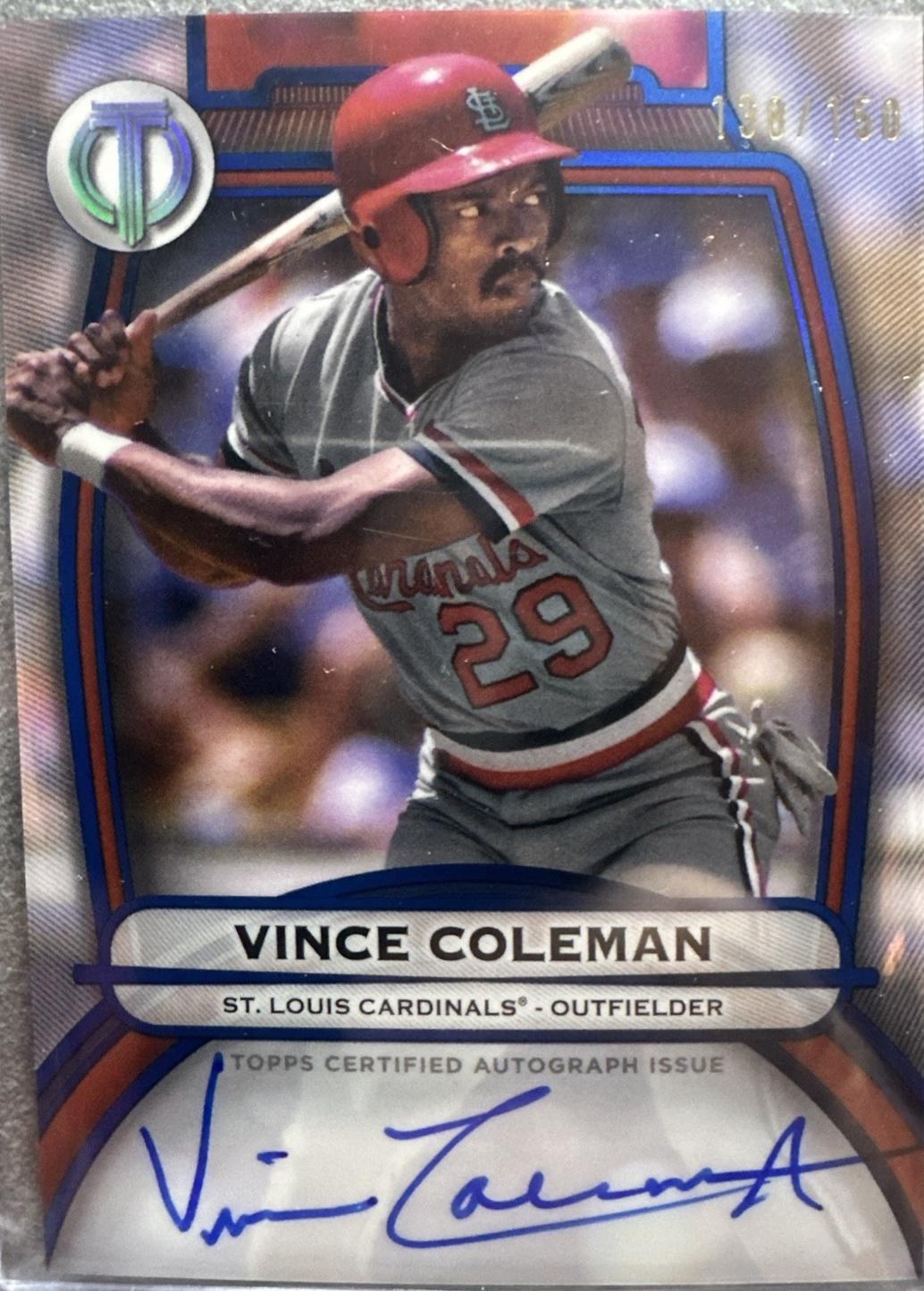 Vince Coleman #TA-VC