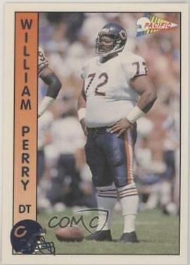 William Perry #32 Football Cards 1992 Pacific