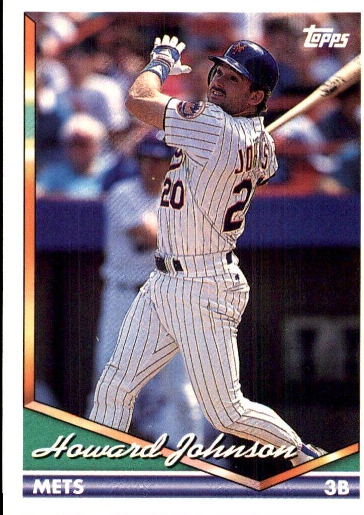 Howard Johnson #302 Baseball Cards 1994 Topps Bilingual