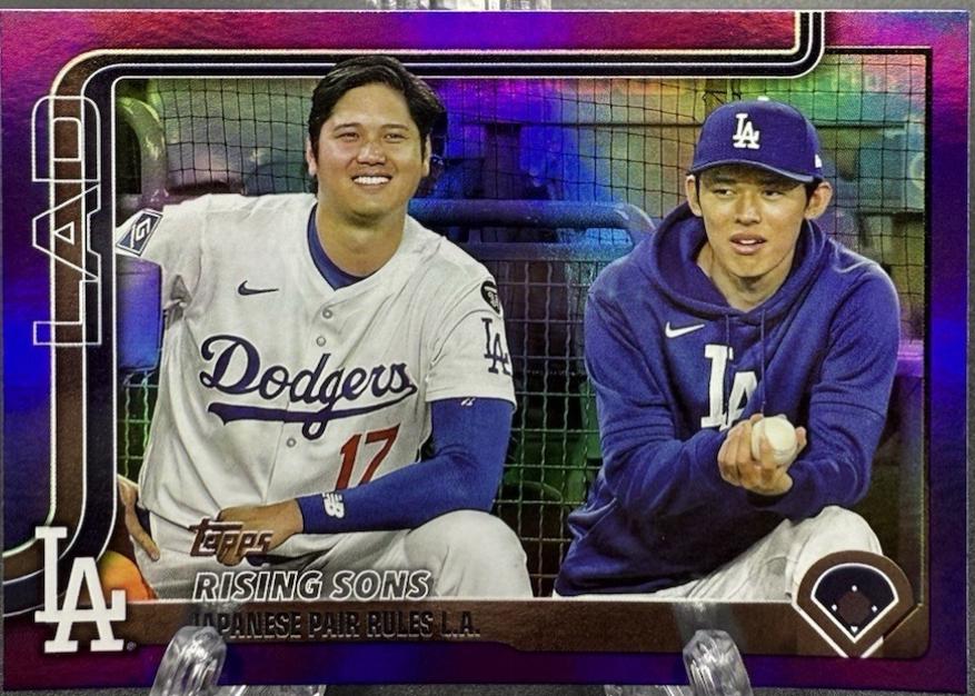 Shohei Ohtani / Roki Sasaki [Purple Rainbow Foil] #US269 Prices