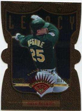 Mark McGwire #355 1997 Leaf Fractal Matrix Baseball