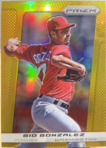 Gio Gonzalez #1 Baseball Cards 2013 Panini Prizm