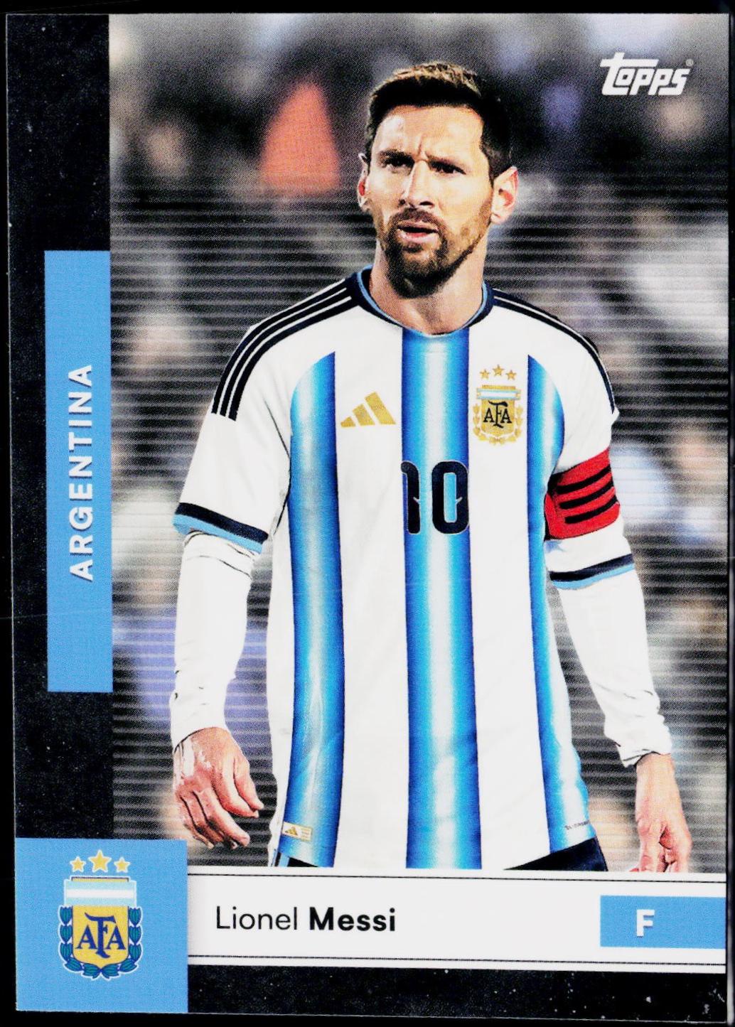 Lionel Messi #16 2026 Topps Argentina Team Set Soccer