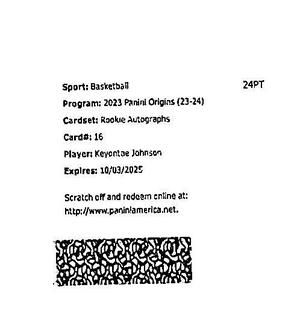 Keyontae Johnson