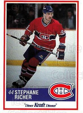 Stephane Richer #46 Hockey Cards 1990 Kraft
