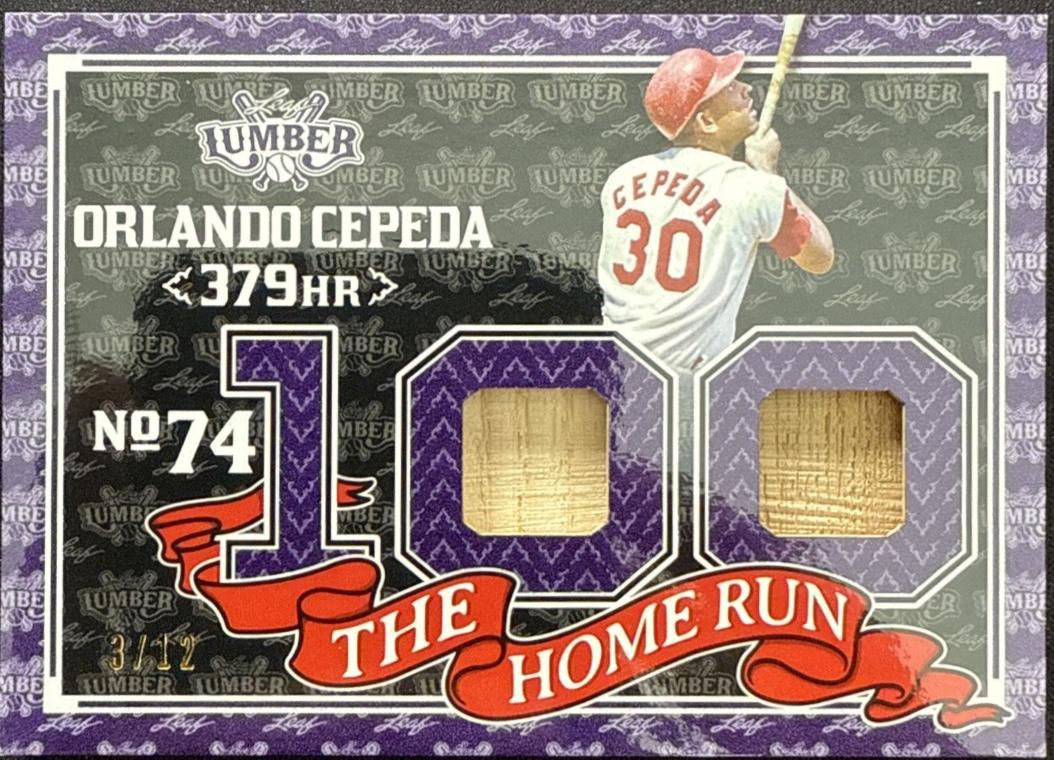 Orlando Cepeda [Purple] #THR-62