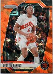 Scottie Barnes [Orange Ice] #16 Prices | 2024 Panini Prizm
