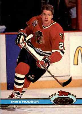 Mike Hudson #22 Hockey Cards 1991 Stadium Club