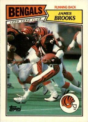 James Brooks #44 1987 Topps American UK Football