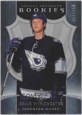 Brad Winchester #212 Hockey Cards 2005 Upper Deck Artifacts