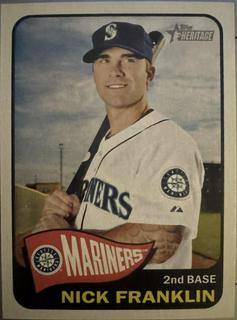 Nick Franklin #67 2014 Topps Heritage