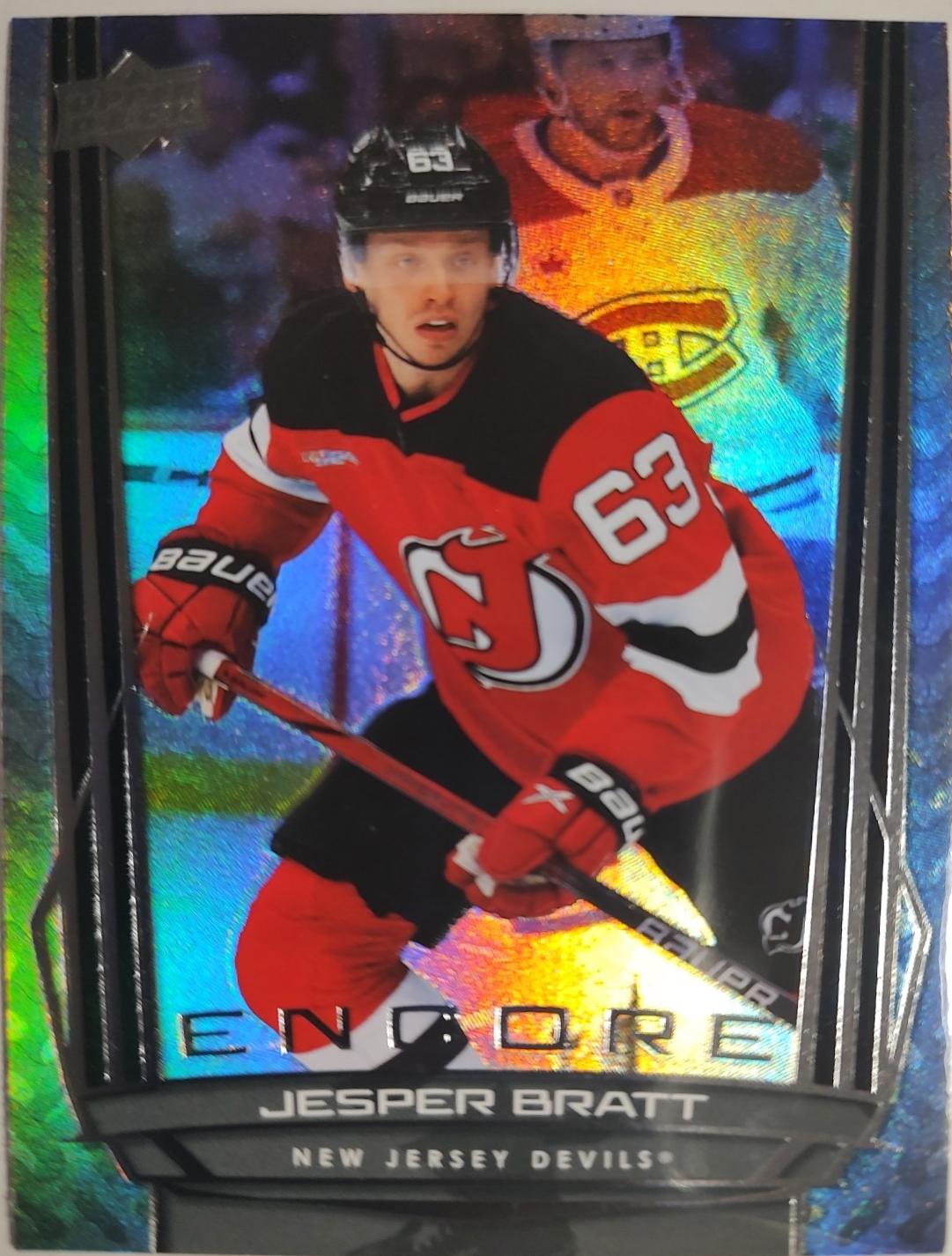 Jesper Bratt #E-86 2025-26 Upper Deck Hockey Encore