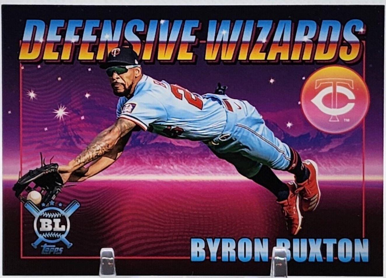 Byron Buxton #DW-12 Baseball Cards 2021 Topps Big League Defensive Wizards