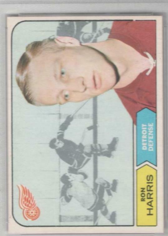 Ron Harris #27 Hockey Cards 1968 O-Pee-Chee
